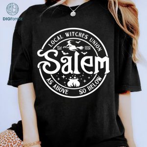 Salem Massachusetts Png | Salem 1692 Png | 1692 Salem Witch Trials Shirt | Salem Massachusetts PNG Design | Instant Download