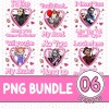 Horror Movie Halloween Bundle, Horror Characters Scary Heart Png, Scream Scary Movie Png, Spooky Season, Halloween Group Png, Digital Download