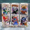 Disney Halloween Stitch Horror Tumbler Wrap PNG, Stitch Horror Tarot Card Thin Tumbler Wrap PNG, Trick Or Treat PNG, Spooky Vibes