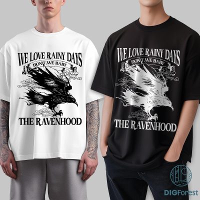 Ravenhood Series Shirt | We Love Rainy Days Don’t We Baby Shirt | Book Lover Gift | Romance Book Shirt