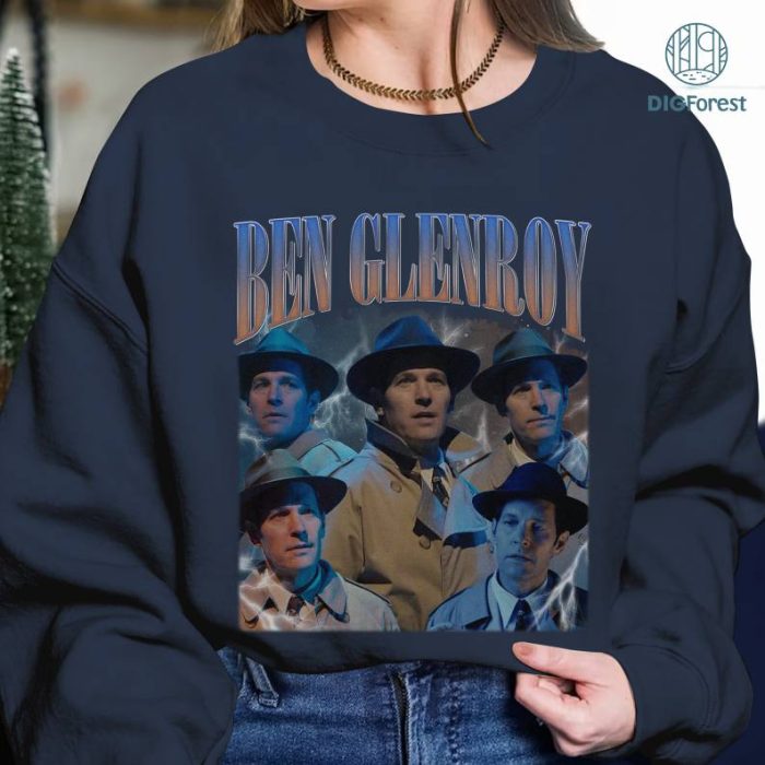 Vintage Ben Glenroy Png | Ben Glenroy Shirt | Ben Glenroy Homage Png | Only Murders in the Building | Instant Download