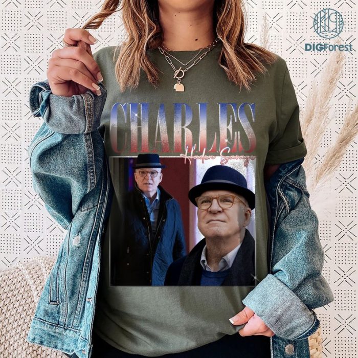 Charles-Haden Savage Png | Vintage Charles-Haden Savage Shirt | Charles-Haden Savage Homage Png | Only Murders in the Building | Instant Download