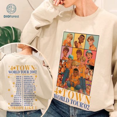 Disney Turning Red 4 Town 2003 Tour Png | Turning Red Pixar Eras Tour Shirt | Meilin Lee Turning Red Png | 4Town Shirt Magic Kingdom | Instant Download