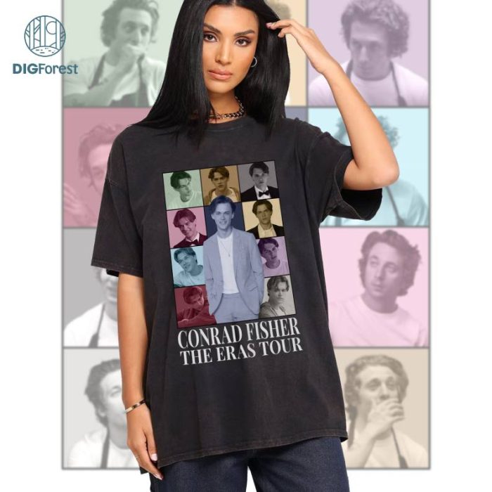 Vintage Conrad Eras Style Shirt | Cousins Beach Conrad Fisher PNG | Team Conrad | North Carolina Shirt | Summer I Turned Pretty