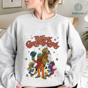 The Muppets Christmas Carol Png, The Muppets Png, Kermit the Frog Gonzo Miss Piggy Xmas Movie Shirt, Disneyland Christmas Png, Merry Xmas 2023