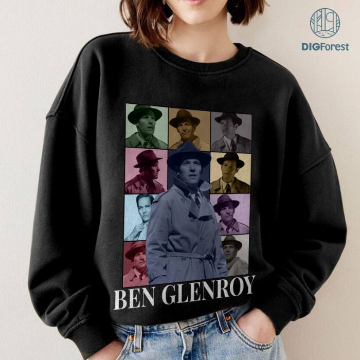 Ben Glenroy OMITB Eras Tour Style Png, Only Murders In The Building Png, Ben Glenroy Bootley Shirt, Vintage 90's Shirt, Digital Download