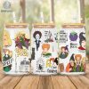 Hocus Pocus Halloween 16oz Libbey Glass Can Wrap | It's Just A Bunch Of Hocus Pocus | Sanderson Sister | Horror Coffee Glasscan Wrap PNG