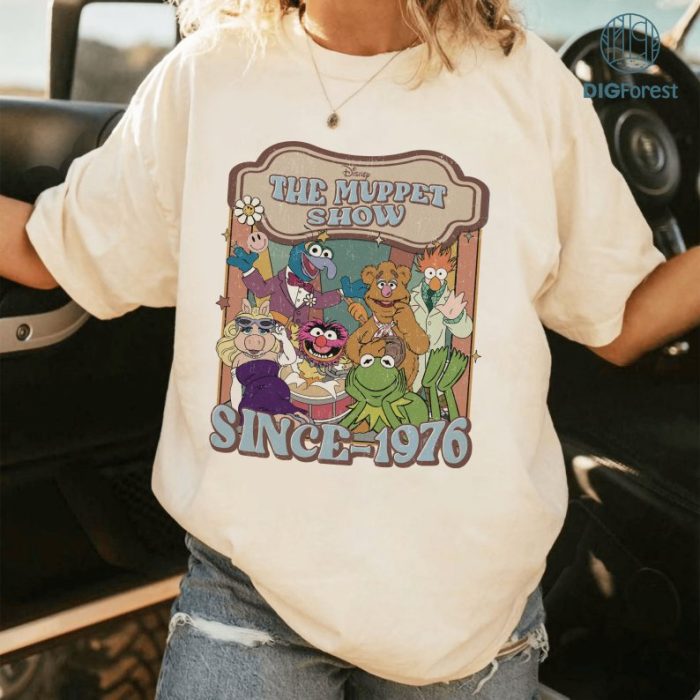 Disney The Muppets Png, The Electric Mayhem Shirt, Dr Teeth, Annie Sue Pig, Animal The Muppets Design, Magic Kingdom Shirt Miss Piggy, Instant Download