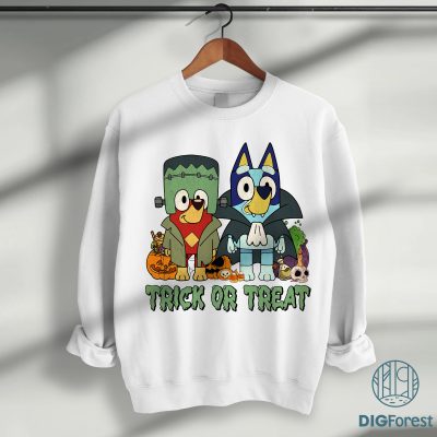 Bluey Trick or Treat PNG – Bluey & Friends Halloween Party, Spooky Season Vibes, Instant Digital Download Bluey Trick or Treat PNG – Bluey & Friends Halloween Party, Spooky Season Vibes, Instant Digital Download