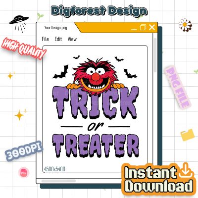 Disney The Muppets Animal Trick or Treat Shirt - Magic Kingdom Tee, Epcot Parks Graphic, Family Matching Halloween Gift Disney The Muppets Animal Trick or Treat Shirt - Magic Kingdom Tee, Epcot Parks Graphic, Family Matching Halloween Gift