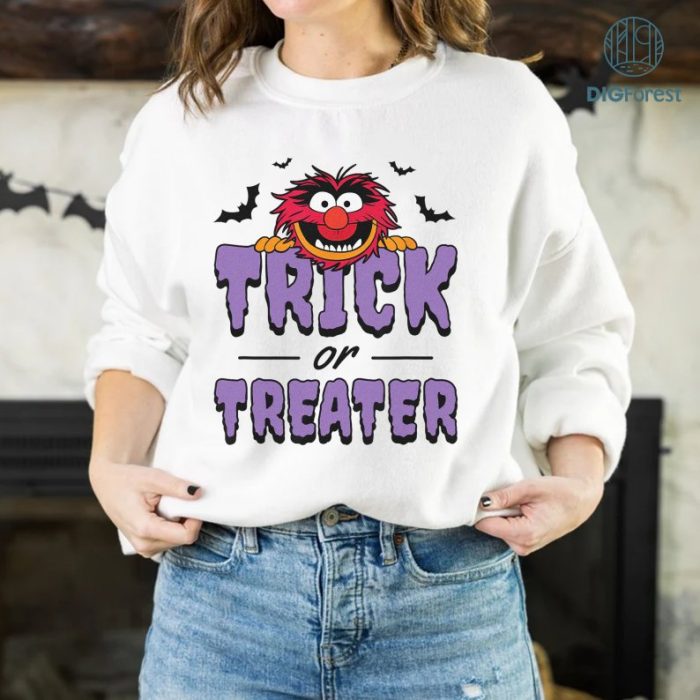 Disney The Muppets Animal Trick or treat PNG | Magic Kingdom Shirt | Family Matching Gift | Instant Download | Epcot Parks Png File