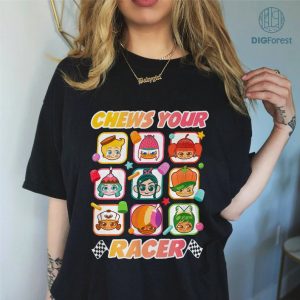 Disney Wreck It Ralph Sugar Rush Chews Your Racer PNG File | Wreck it Ralph Family Shirt | Vanellope PNG | Instant Download Wreck It Ralph 2