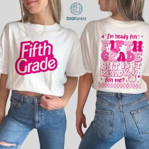 Custom Subject Teacher Png | Pink Teacher Shirt | Colorful Teacher Design | 90s Teacher Png | Back To School Shirt | Gift for Teachers | Instant Download