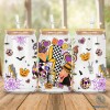 Elemental Libbey Halloween Glass PNG, Elemental Can Glass Wrap PNG, 16oz Can Glass PNG, elemental movie Can Glass Full Wrap png