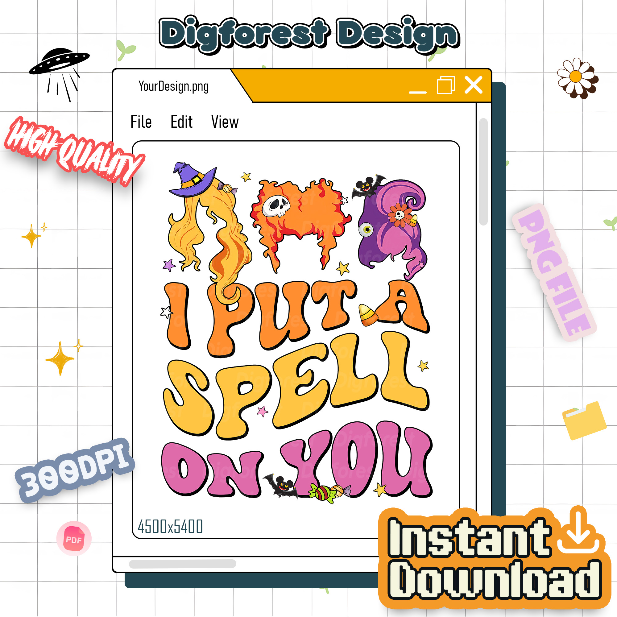 Hocus Pocus Halloween PNG - I Put A Spell On You PNG, Sanderson Sister PNG, Halloween Witches PNG Hocus Pocus Halloween PNG - I Put A Spell On You PNG, Sanderson Sister PNG, Halloween Witches PNG