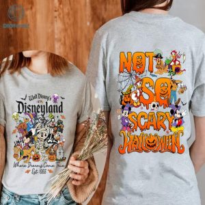 Disney Mickey's Not-So-Scary Halloween Party 2023 Png | Where Dreams Come True Halloween Shirt | Disneyland Asthetic Halloween Family Trip 2023