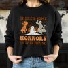 There's Some Horrors In This House Png | Funny Halloween Shirt | Retro Halloween Png | Funny Ghost | Spooky Vibes Png | Pumpkin Spice Png