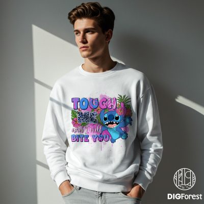 Disney Stitch Touch Me and I Will Bite You Shirt – Funny Vacation Tee, Stitch Digital Download Shirt Disney Stitch Touch Me and I Will Bite You Shirt – Funny Vacation Tee, Stitch Digital Download Shirt