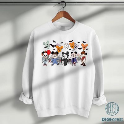 Disney Horror Movie Mickey Halloween PNG - Horror Characters PNG, Michael Myers, Freddy Krueger PNG Disney Horror Movie Mickey Halloween PNG - Horror Characters PNG, Michael Myers, Freddy Krueger PNG