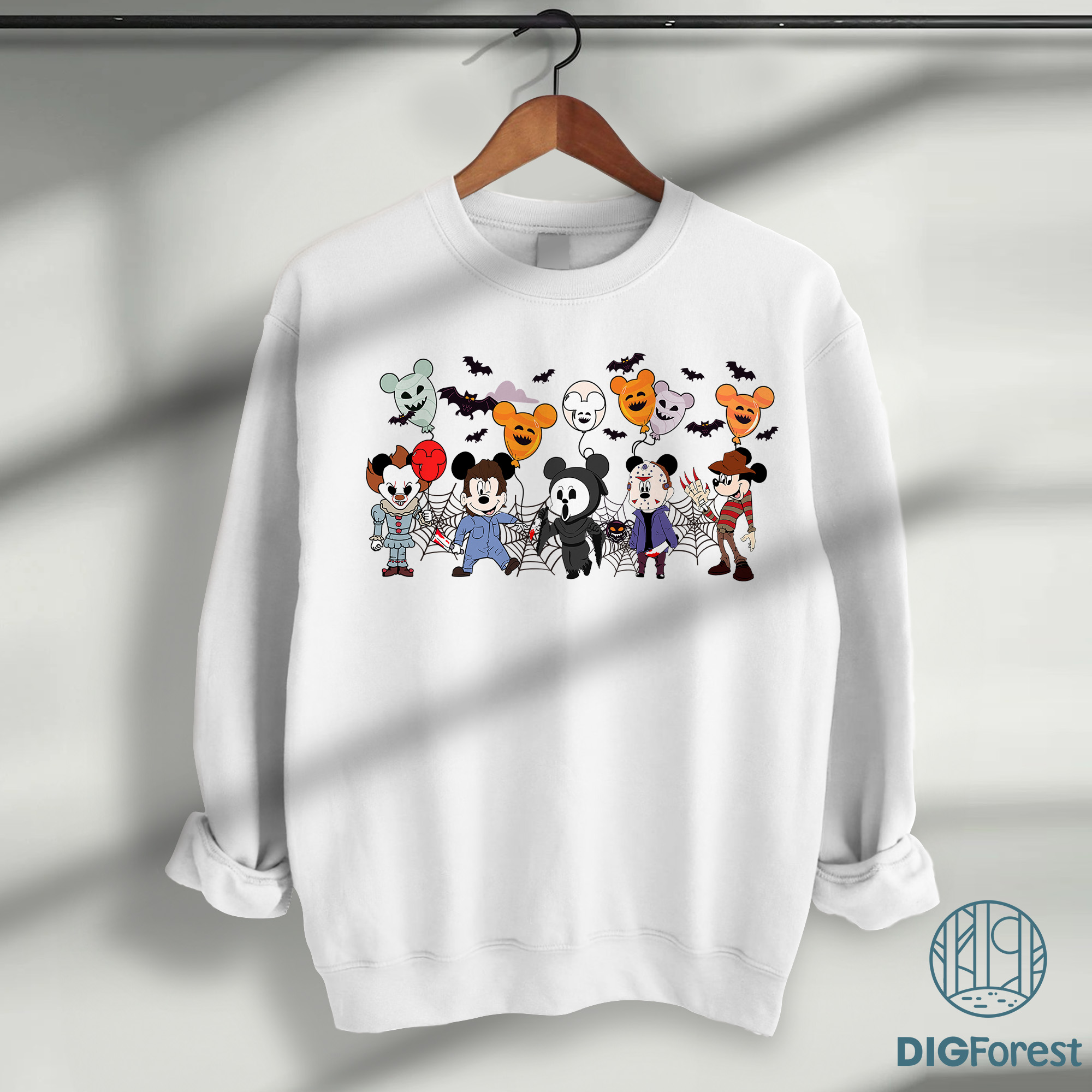 Disney Horror Movie Mickey Halloween PNG - Horror Characters PNG, Michael Myers, Freddy Krueger PNG Disney Horror Movie Mickey Halloween PNG - Horror Characters PNG, Michael Myers, Freddy Krueger PNG