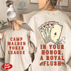 The Parent Trap Camp Walden Png File | The Parent Trap T-Shirt | Royal Flush Png | Parker Knoll | Camp Walden Sublimation Design