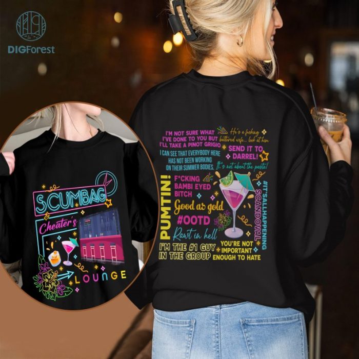 Vintage Send It To Darrell Png | Scumbag & Cheater's Lounge Png | Vanderpump Rules - Lala Kent Bravo Gift Shirt | Team Ariana Shirt | Instant Download