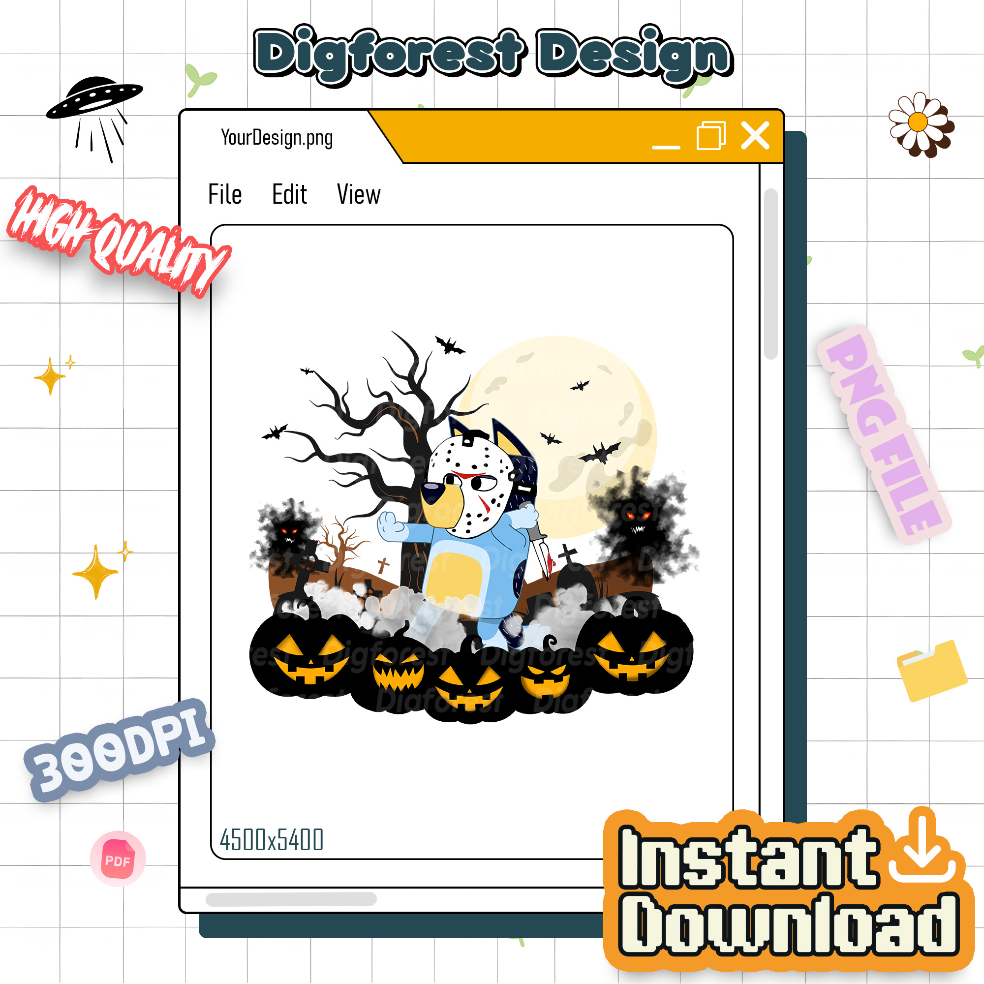 Bluey Horror Halloween Shirt - Blue Dog Spooky Tee, Bluey Trick Or Treat Graphic, Cute Halloween Friends Kids Outfit Bluey Horror Halloween Shirt - Blue Dog Spooky Tee, Bluey Trick Or Treat Graphic, Cute Halloween Friends Kids Outfit