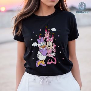 Disney Minnie Daisy Besties PNG, Minnie Daisy Summer PNG, Besties Shirt, Summer Shirt, Instant Download