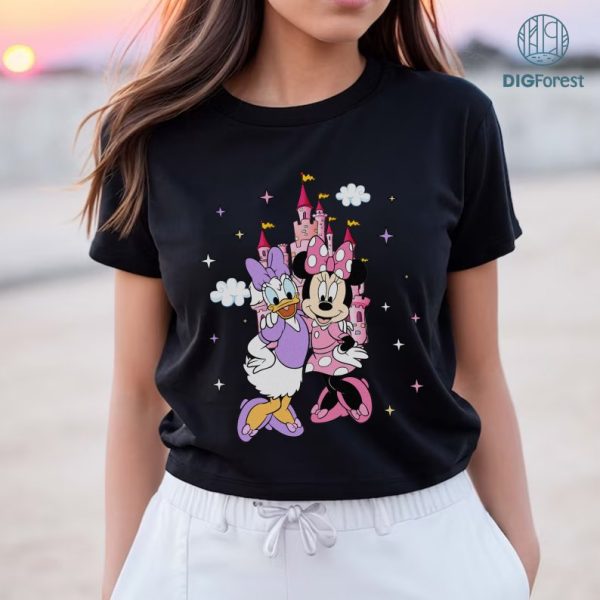 Disney Minnie Daisy Besties PNG, Minnie Daisy Summer PNG, Besties Shirt, Summer Shirt, Instant Download