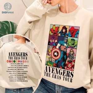 Avengers Eras Tour Png, MCU Fan Gift, Spiderman 2099, Avenger Assember Png, Spiderman, Disneyland Group Png, Eras Tour Digital Download