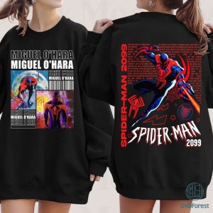 Miguel O'Hara 2 Sides Png | Miguel O'Hara Spider 2099 Quote Design | Spider-Man 2099 Spider-Man: Across the Spider-Verse Shirt | Instant Download
