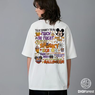 Disney Two Sided Mickey’s Not So Scary Halloween Party 2025 PNG - Mickey and Friends PNG, Mickey Pumpkin PNG