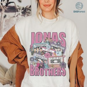 Jonas Brothers Tour 2023 Png | Jonas Brothers Band | Retro Jonas Brothers Cassette Png | Jonas Brothers Png | Jonas Brothers Fan Gift