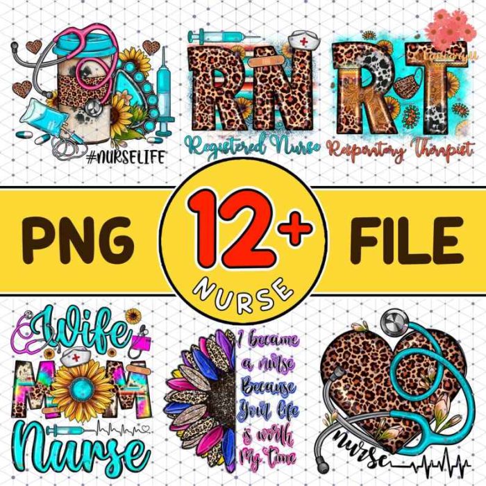 Nurse Png Bundle, Nurse Sublimation Bundle, Nurse Png, Nurse Life, Nurse Clipart, Nurse Designs Bundle, Sublimation Designs,Digital Download