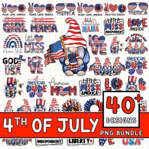 4th of July Png Bundle, Patriotic Png Bundle, July 4th Png, Fourth of July Patriotic Png Bundle, America Png, Usa Flag Instant Download