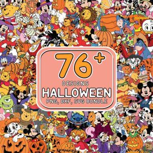 Disney Mickey And Friends Halloween Bundle Png | Mickey Mouse Png | Mickey Minnie Halloween Png | Halloween Movie Png Digital Download