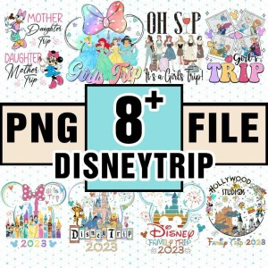 8+ DisneyTrip Bundle Png File, DisneyTrip 2023 Png, DisneyTrip Sublimation Design Png, Family Vacation Png, Vacay Mode Png, Magical Kingdom Png,
