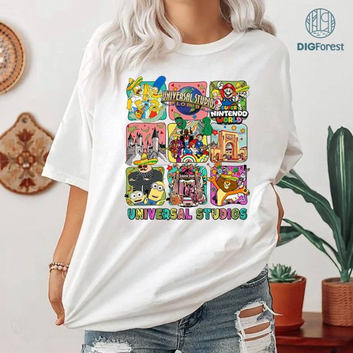 Universal Studios Cinco De Mayo Png, Disney Mexican Shirt, Custom Holiday Design, Mexico Family 2023 Trip Matching, Mickey Mexico, Digital Download