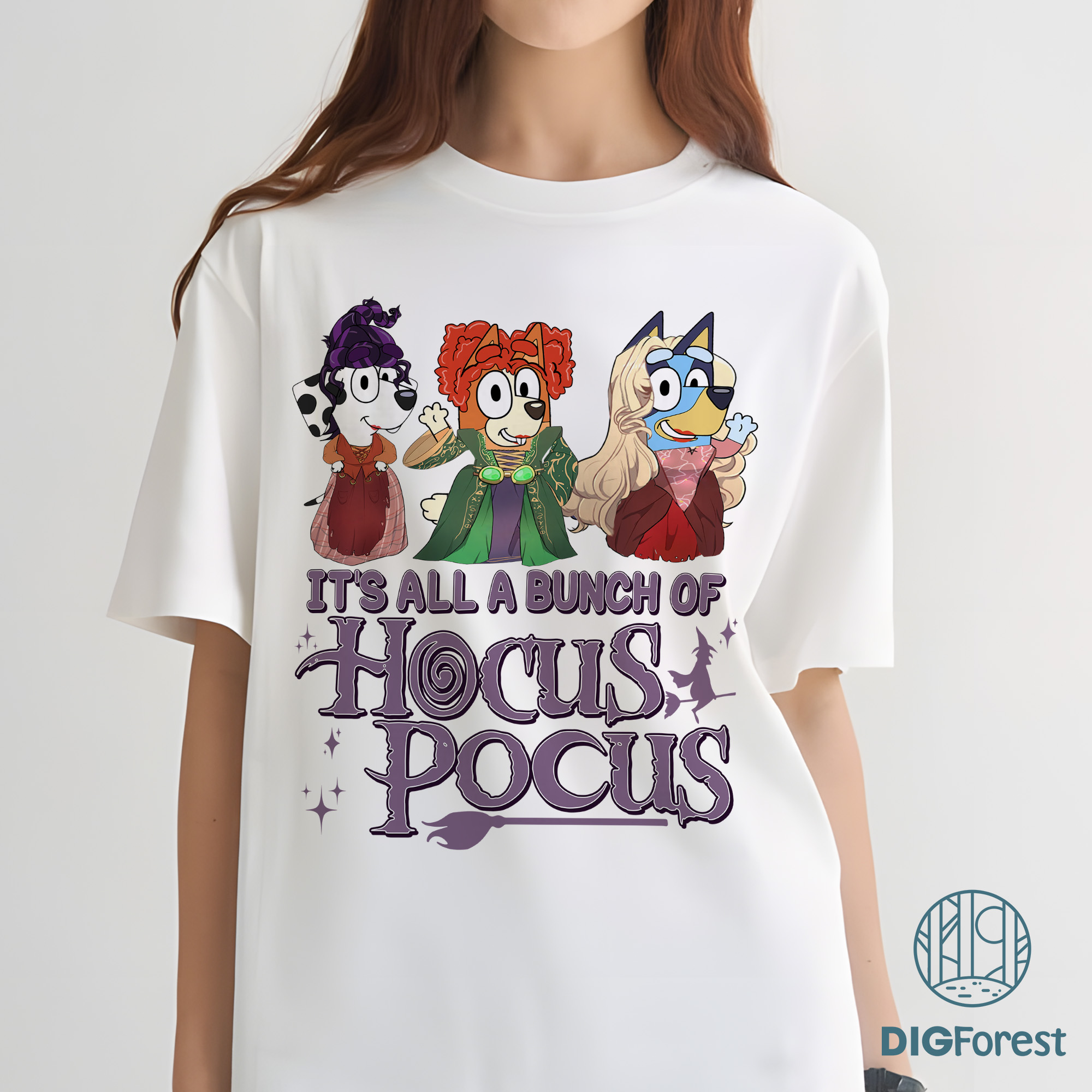 Bluey Hocus Pocus Shirt - It’s All A Bunch Of Hocus Pocus Tee, Sanderson Sisters Graphic, Witchy Halloween Outfit Bluey Hocus Pocus Shirt - It’s All A Bunch Of Hocus Pocus Tee, Sanderson Sisters Graphic, Witchy Halloween Outfit