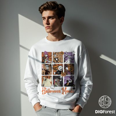 Nightmare Before Christmas Characters PNG – Jack & Sally Design, Oogie Boogie, Nightmare Halloween PNG