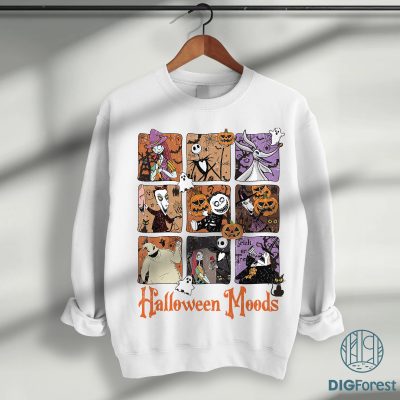 Nightmare Before Christmas Characters PNG – Jack & Sally Design, Oogie Boogie, Nightmare Halloween PNG