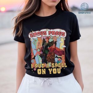 Hocus Pocus Movie PNG Sublimation Design | Sanderson Sisters Png | Hocus Pocus Halloween Shirt | Hocus Pocus Print | Halloween PNG | Halloween PNG