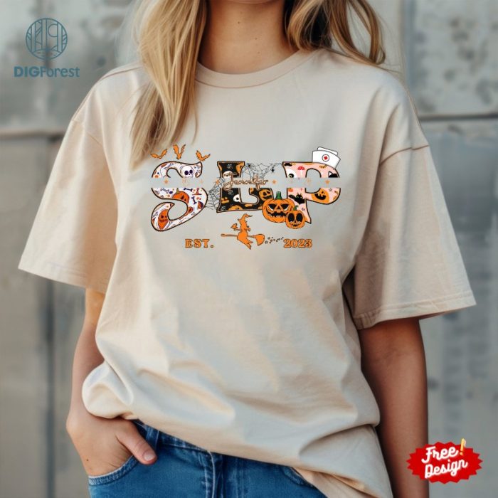 Speech Therapy Halloween Shirt | Speech Language Pathologist Gift | Speech Therapist Halloween Gift | Slp Shirt | Speech Pathology Png | SLP Halloween Design