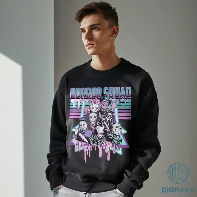 Horror Halloween Shirt - Michael Myers Jason Voorhees Ghost Face Tee, Scream Movie Graphic, Trick Or Treat Outfit Horror Halloween Shirt - Michael Myers Jason Voorhees Ghost Face Tee, Scream Movie Graphic, Trick Or Treat Outfit