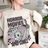 Horror Movie And Chill Shirt | Michael Myers Jason Voorhees Ghost Face Png | Horror Character Shirt | Scream Movie Png | Trick Or Treat Instant Download