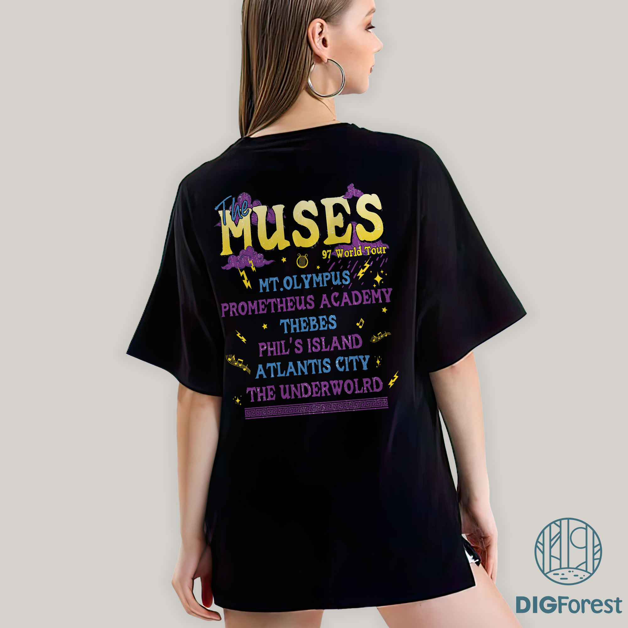Vintage Disney Hercules The Muses Shirt - Retro 97 World Tour Concert Tee, Hercules Diva Music PNG, Girls Trip Shirt Vintage Disney Hercules The Muses Shirt - Retro 97 World Tour Concert Tee, Hercules Diva Music PNG, Girls Trip Shirt