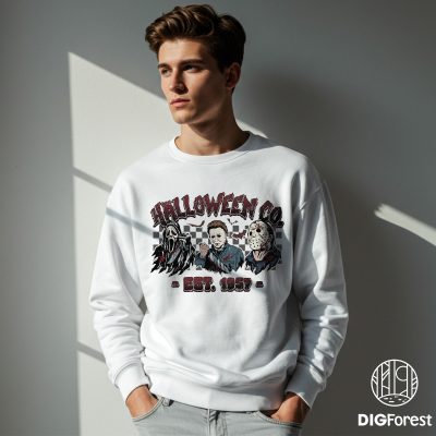 Horror Movie Halloween Scream PNG – Jason Voorhees PNG, Michael Myers PNG, Ghost Face PNG, Retro Halloween Party PNG