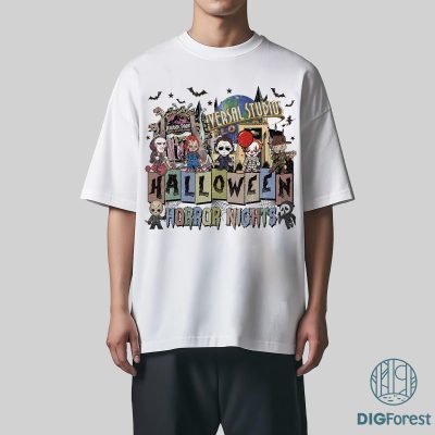 Universal Studios Halloween Horror Nights Shirt – Scary Movie Tee, Horror Movie Halloween Shirt, Universal Halloween