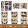 Disney Horror Tarrot Card Halloween Bundle Coffee Tumbler Design Png, Mickey and Friends Tumbler Wrap, Halloween Cartoon Spooky Season Png