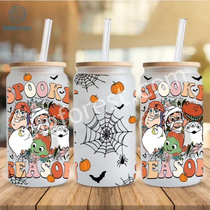 Disney Spooky Toy Story 16oz Libbey Glass Can Png | Toy Story Halloween Png | Trick Or Treat | Spooky Season PNG | Halloween Png